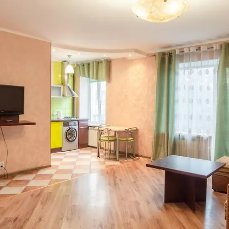Apartment Triokhsviatytelskaya Street 3 Kyiv Exterior photo